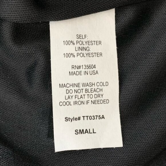 dRA Women's Tank Top Camisole Blouse Flowy Ruffle Peplum Black Size Small - Picture 11 of 15